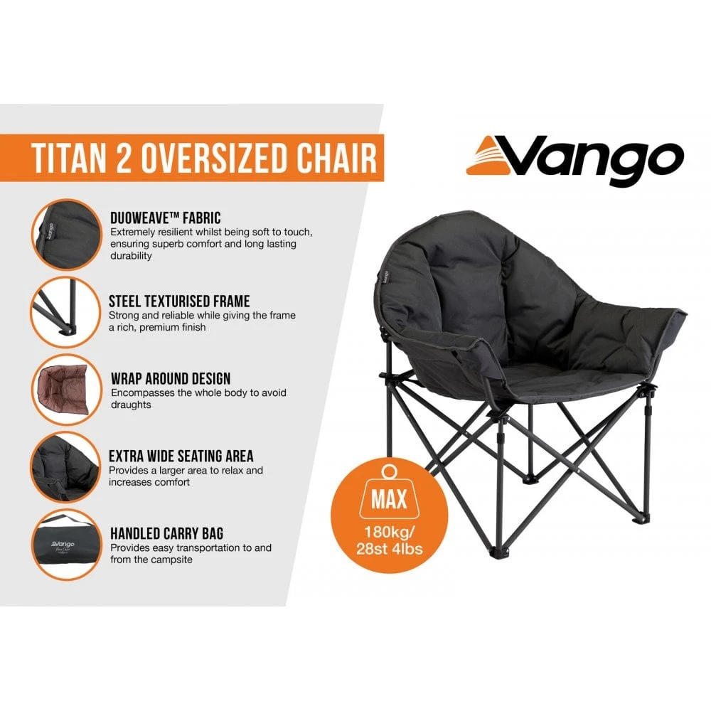 Vango Titan 2 Oversized Chair - Image 2